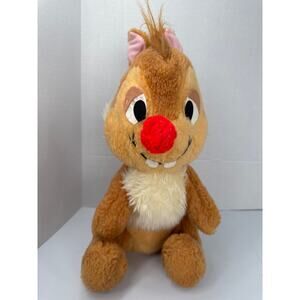 Vintage CHIP & DALE Walt Disney Characters Dale Plush Chipmunk stuffed toy